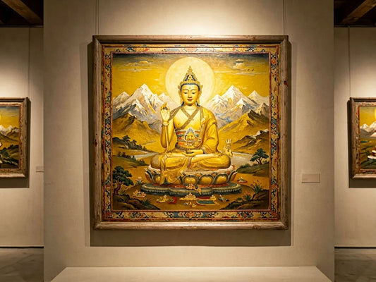 The Golden Light of Speech: Yellow in Himalayan Art — from gandhanra.art