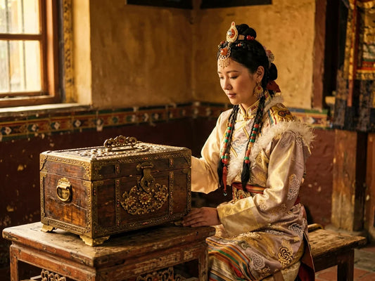 The Hermès of Tibet: Hand-Painted Chests of the Plateau — from gandhanra.art