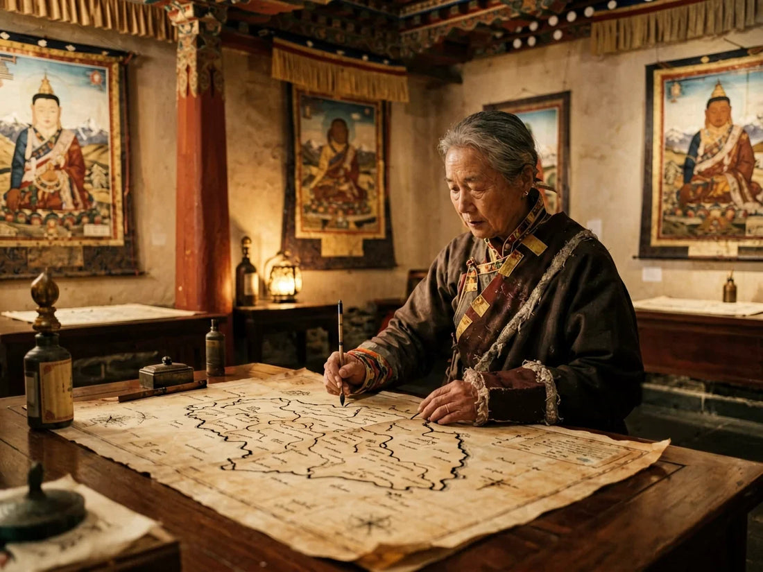 The Hidden Treasure Map: Secret Riches of the Himalayan Think Tank — from gandhanra.art