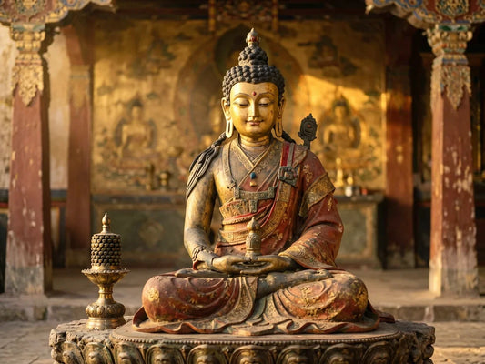 The Iron Rod Monk: Discipline at the Edge of the Secular World — from gandhanra.art