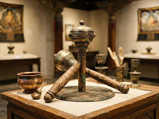 The Phurba: Tibet's Sacred Ritual Dagger — from gandhanra.art
