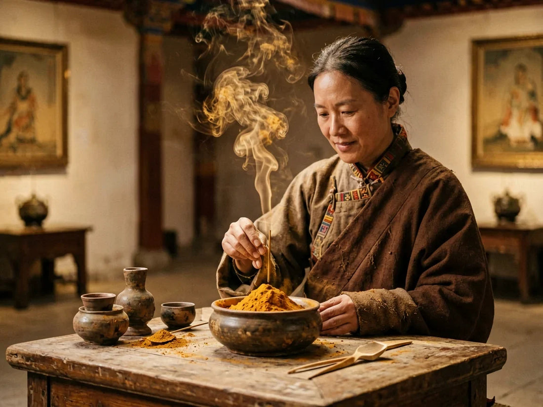 The Scent of Sandalwood: Aromatic Voyages in Tibetan Incense — from gandhanra.art