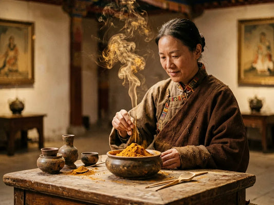 The Scent of Sandalwood: Aromatic Voyages in Tibetan Incense — from gandhanra.art