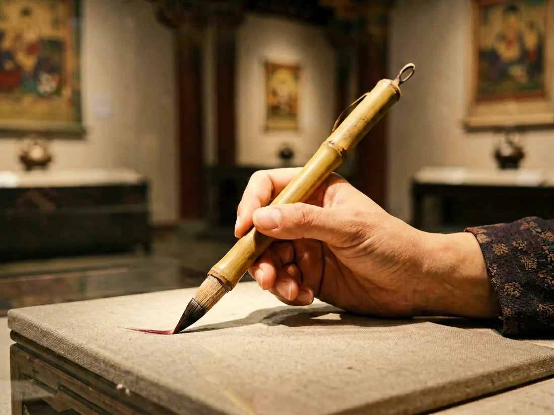 The Tibetan Bamboo Pen: Writing the Dharma on the Plateau — from gandhanra.art
