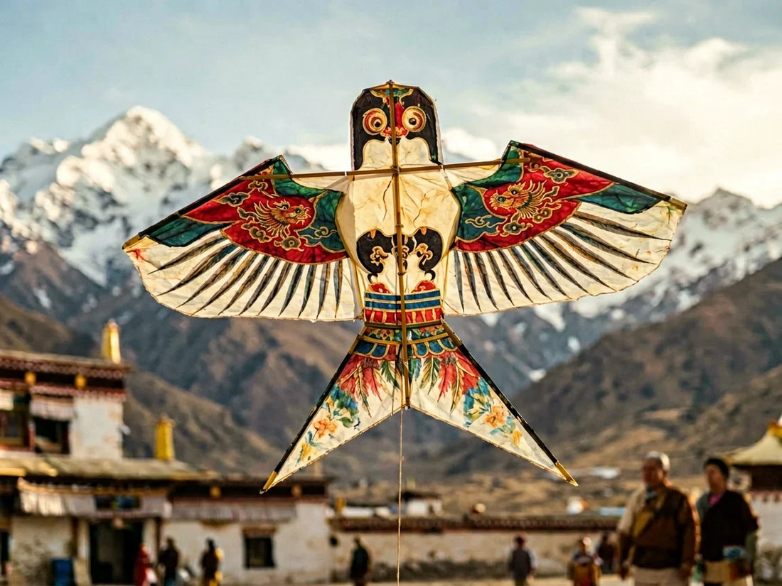 The Tibetan Kite That Sports Fangs — from gandhanra.art