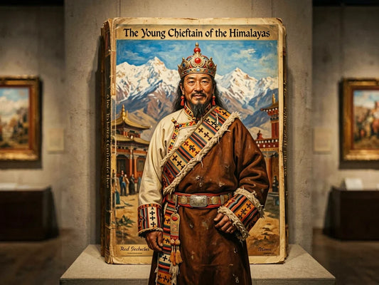 The Young Chieftain of the Himalayas: A Tibetan Tale Published in France — from gandhanra.art