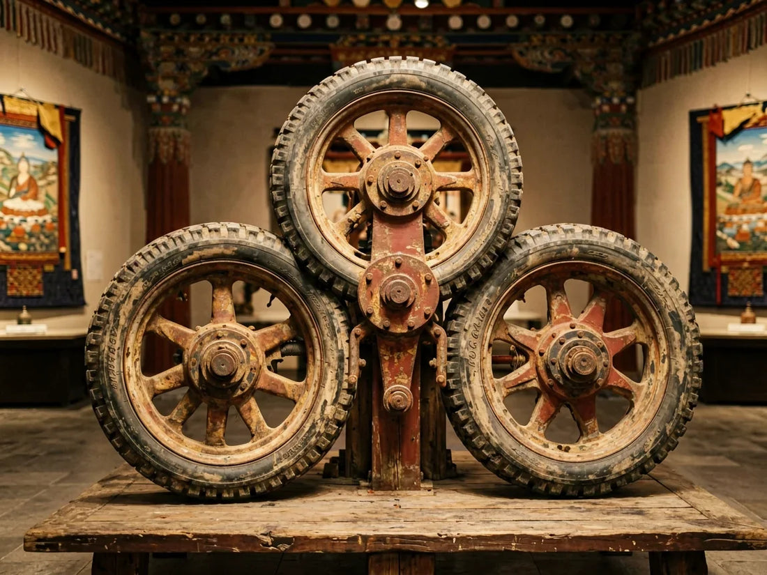 Three Wheels, One Universe: Cosmic Charts in Himalayan Art — from gandhanra.art