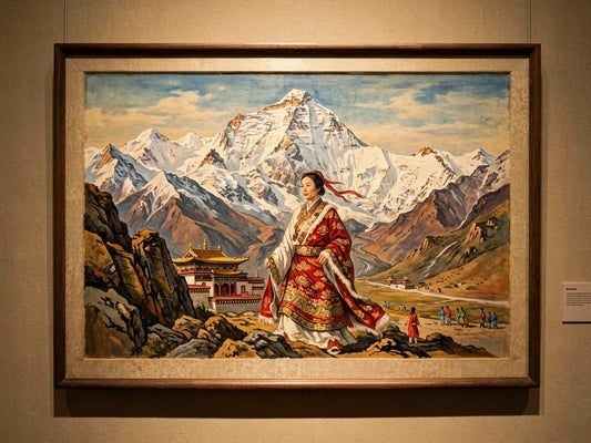 Tibet and Mount Wutai: The Sacred Link Across Empires — from gandhanra.art