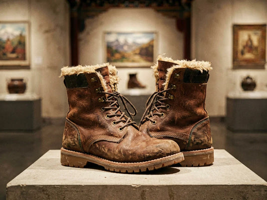 Tibetan Boots: No Left or Right, Only Wind and Rain — from gandhanra.art
