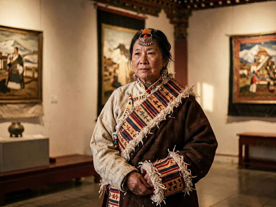 Why Do Tibetans Adore Stripes? The Secret Signature of the Apron — from gandhanra.art