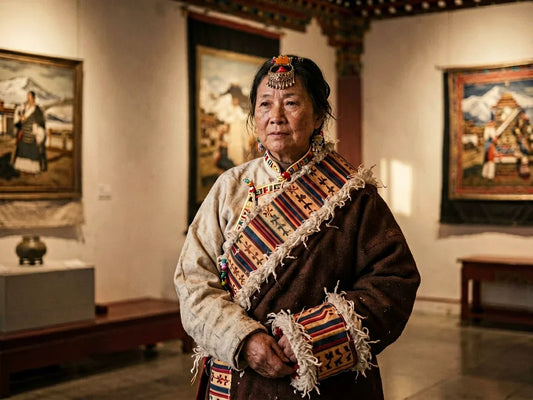 Why Do Tibetans Adore Stripes? The Secret Signature of the Apron — from gandhanra.art