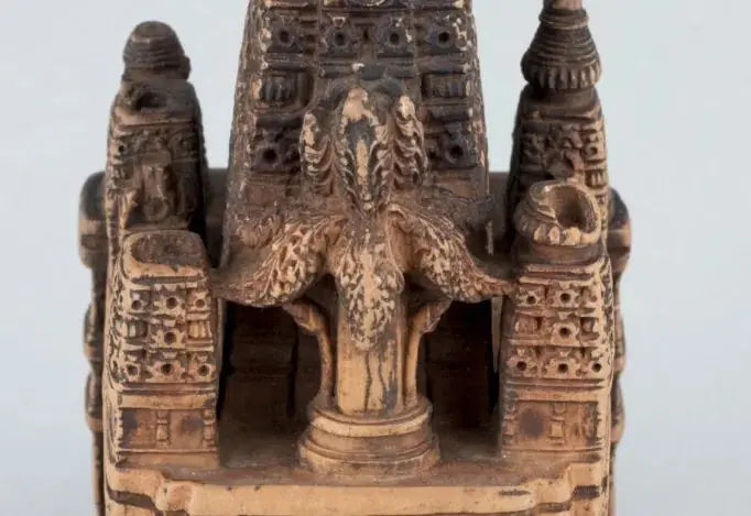 Beside the Bodhi tree, the Vajrasana ▎ Key Moments about the Himalayas (Nine) - Gandhanra-ART