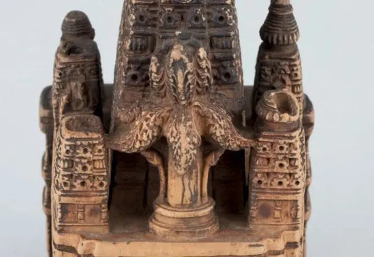 Beside the Bodhi tree, the Vajrasana ▎ Key Moments about the Himalayas (Nine) - Gandhanra-ART