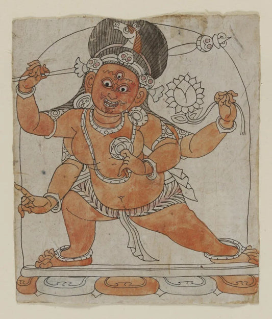 Visual Card: Zagali in Himalayan Art