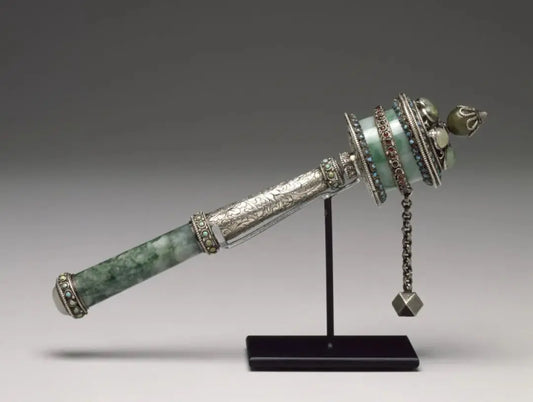 Prayer wheel in Himalayan art ▎Please do not hesitate to turn it - Gandhanra-ART