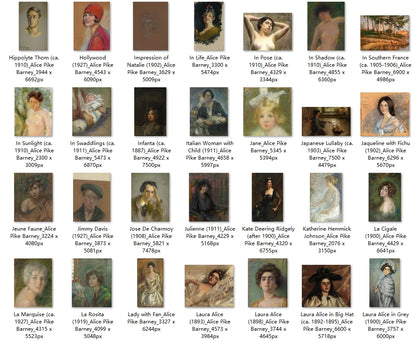 211 Painting Images by Alice Pike Barney (American, 1857–1931)