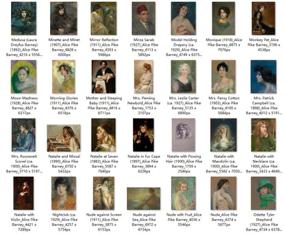 211 Painting Images by Alice Pike Barney (American, 1857–1931)