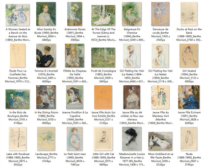 74 Painting Images by Berthe Morisot (French, 1841-1895)