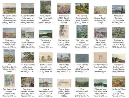 213 Painting Images by Camille Pissarro (French, 1830-1903)