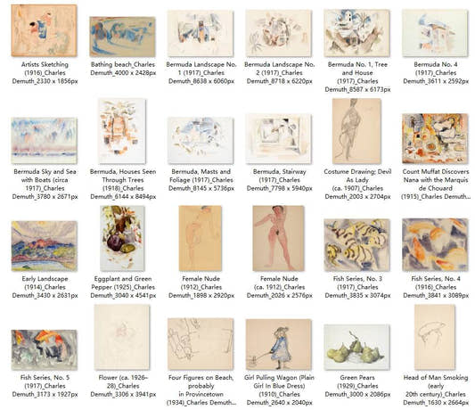 86 Painting Images by Charles Demuth American, 1883-1935 - Tibetan Buddhist thangka, front view