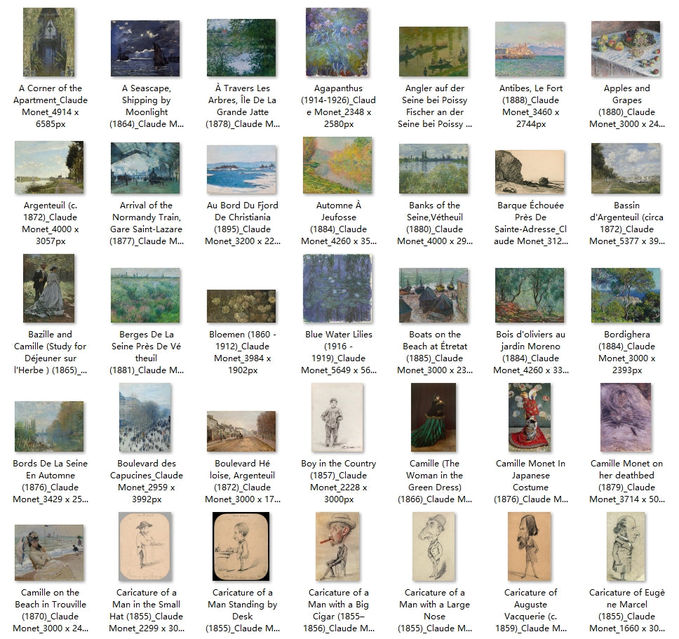 238 Painting Images by Claude Monet (French, 1840-1926)