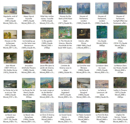 238 Painting Images by Claude Monet (French, 1840-1926)