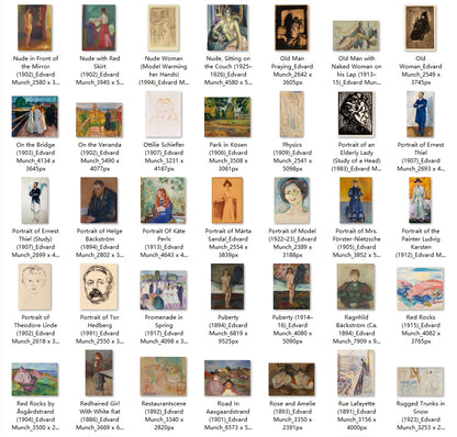 426 Painting Images by Edvard Munch (Norwegian, 1863 - 1944)