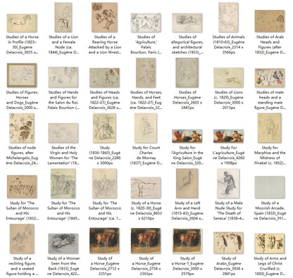 227 Painting Images by Eugène Delacroix (French, 1798-1863)