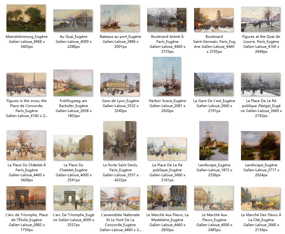 59 Painting Images by Eugène Galien-Laloue (French, 1854–1941)