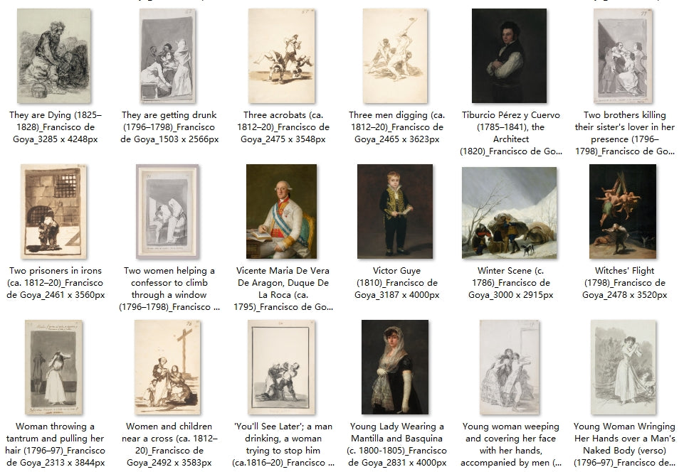 114 Painting Images by Francisco de Goya (Spanish, 1746 - 1828)