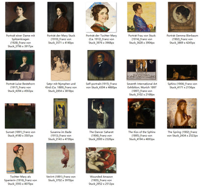 58 Painting Images by Franz von Stuck (German, 1863-1928)