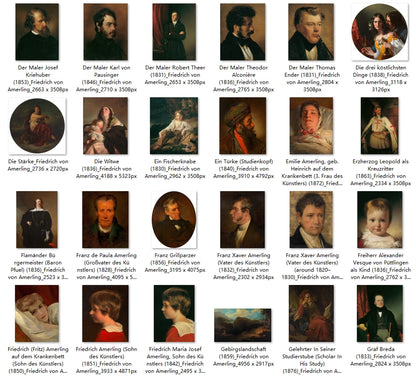 114 Painting Images by Friedrich von Amerling (Austrian, 1803 - 1887)