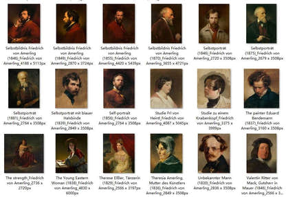 114 Painting Images by Friedrich von Amerling Austrian, 1803 - 1887 - Tibetan Buddhist thangka, view 5