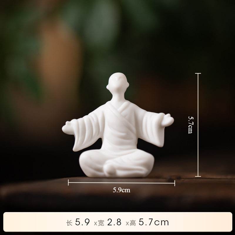 Ceramic Buddha Statues - Tibetan Buddhist statue, view 9
