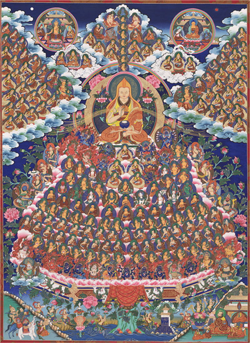 Je Tsongkhapa Refuge Tree Image