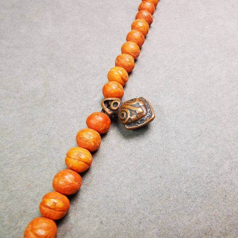 Mala Counter Clip,Zashi Lhamo - Tibetan Buddhist mala beads, view 5