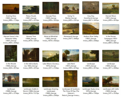 101 Painting Images by George Inness (American, 1825-1894)