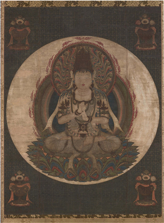 Mandala of the One-Syllable Golden Wheel Image