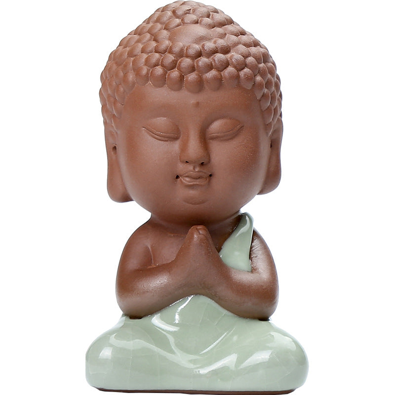 Purple Sand Shakyamuni Buddha Statues