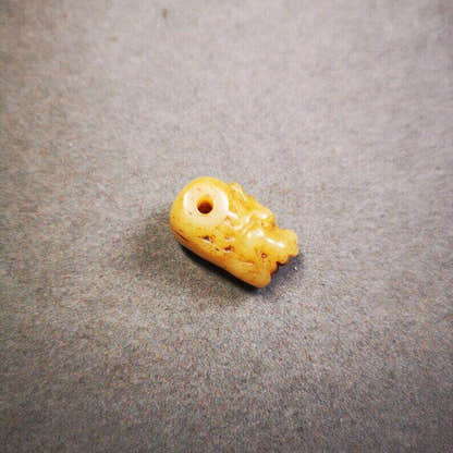 Guru Bead, T-drilled 3-Hole Bead for Prayer Bead - Tibetan Buddhist art, view 7