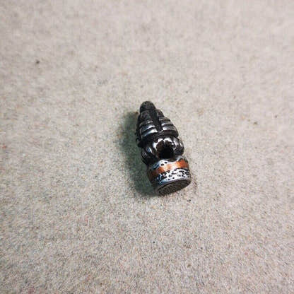 Amulet,Stupa Bead Pendant for Mala,Bag Hanging,Prayer Bead,0.6" - Tibetan Buddhist mala beads, view 8