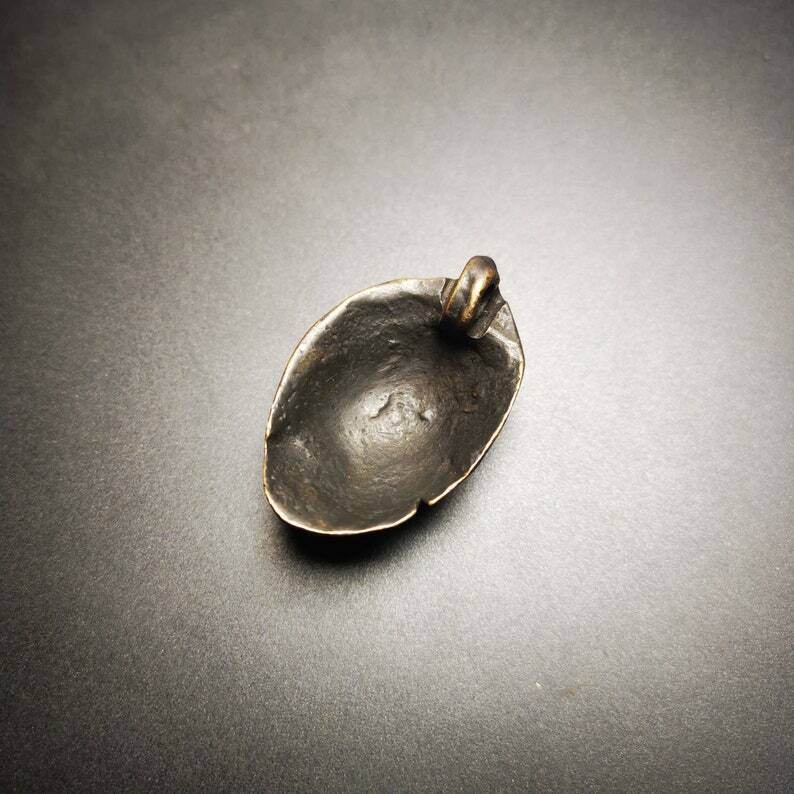 Buddhist Amulet,Shri Devi Amulet,Drashi Lhamo Pendant - Tibetan Buddhist amulet, view 4