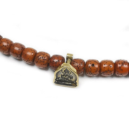 Mala Prayer Beads Pendant,Mini Vajrasattva Tsa Tsa Mold Pendant