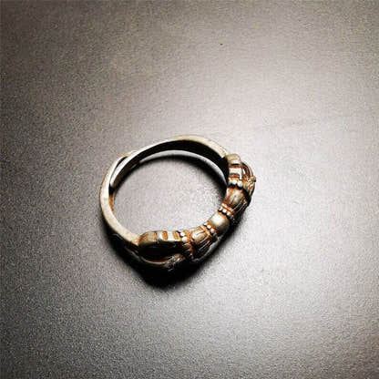 Vajra Ring,Buddhist Protection Jewelry 2.16" - Tibetan Buddhist vajra, view 11