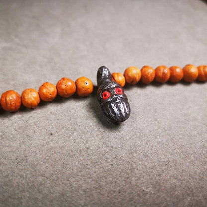 Mala Counter Clip,Skull Bum Counter Clip for Prayer Beads