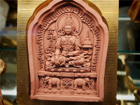 Akshobhya,mi'khrugs pa Tsa Tsa Mold -11cm - Tibetan tsa tsa mold