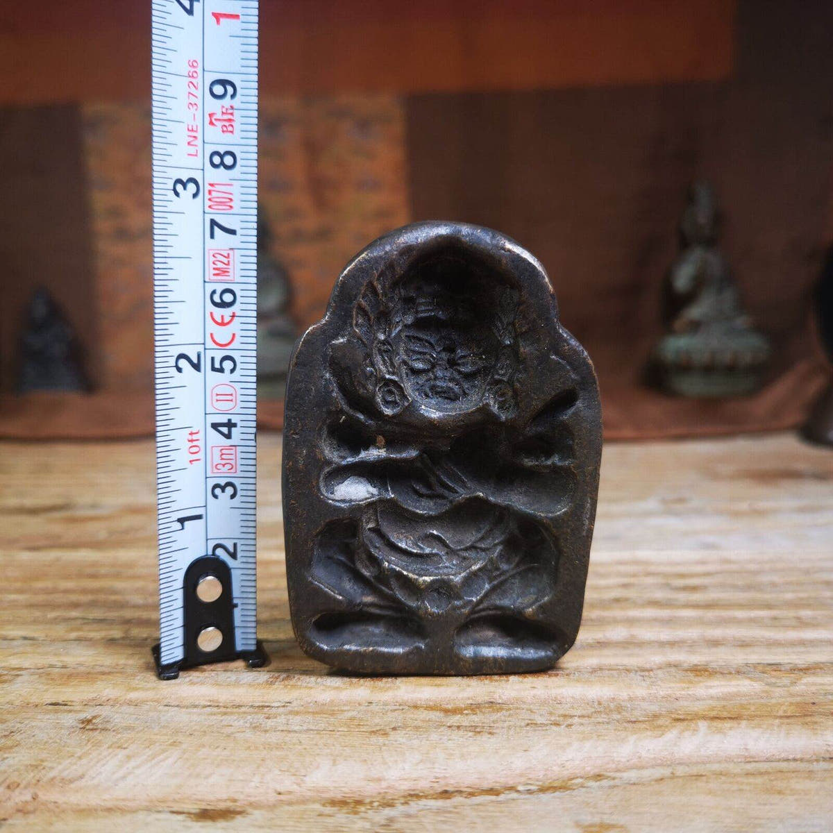 Mahakala Statue Tsa Tsa Mold - Tibetan tsa tsa mold, view 9