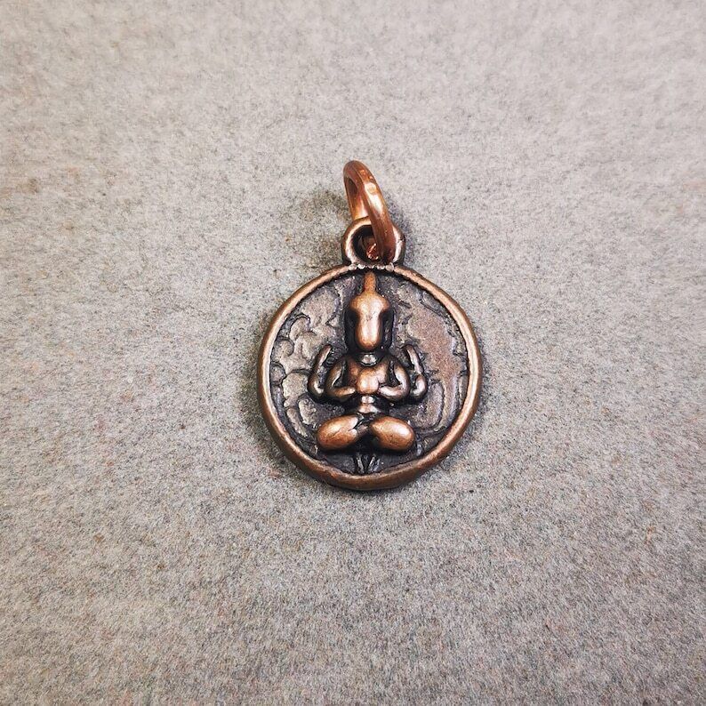 Mala Amulet,Small Shakyamuni,Chenrezig,Jambhala Pendant for Prayer Beads