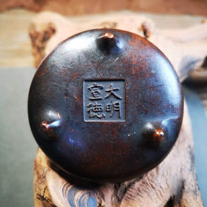 Censer,Amphora Incense Burner 1.18" - Tibetan Buddhist art, view 4