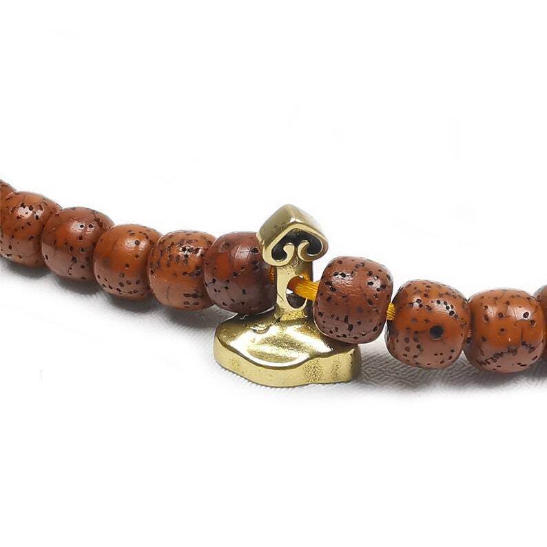 Mini Vajrasattva Tsa Tsa Mold Pendant - Tibetan Buddhist vajra, view 4